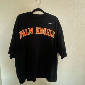 Authentic Palm Angels College Tee With Tag